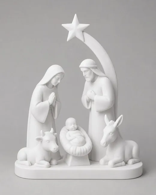 Nativity 3D-printed